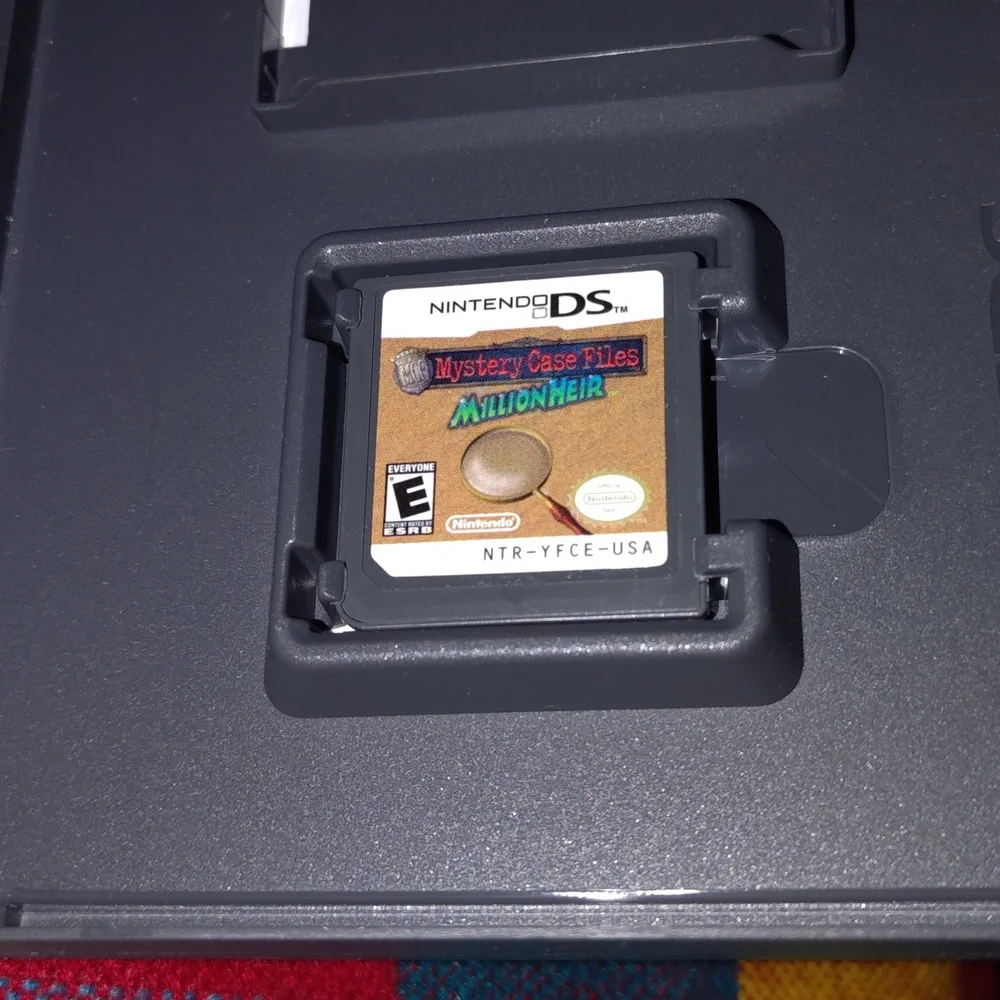 Mystery Case Files: MillionHeir (Nintendo DS, 2008)